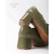 Iris Corolla Releve Cross Strap Mary Jane Shoes(Reservation/6 Colours/Full Payment Without Shipping)